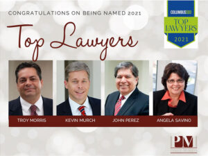 Troy Morris, Kevin Murch, Juan Perez, and Angela Savino Named 2021 Top Lawyers by Martindale-Hubbell and Columbus CEO