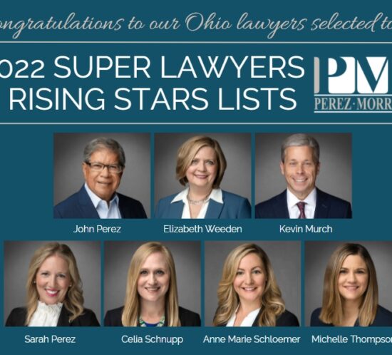 Perez Morris Super Lawyers and Rising Stars graphic