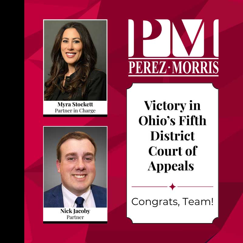 Perez Morris secures appeals court victory in workers’ compensation case