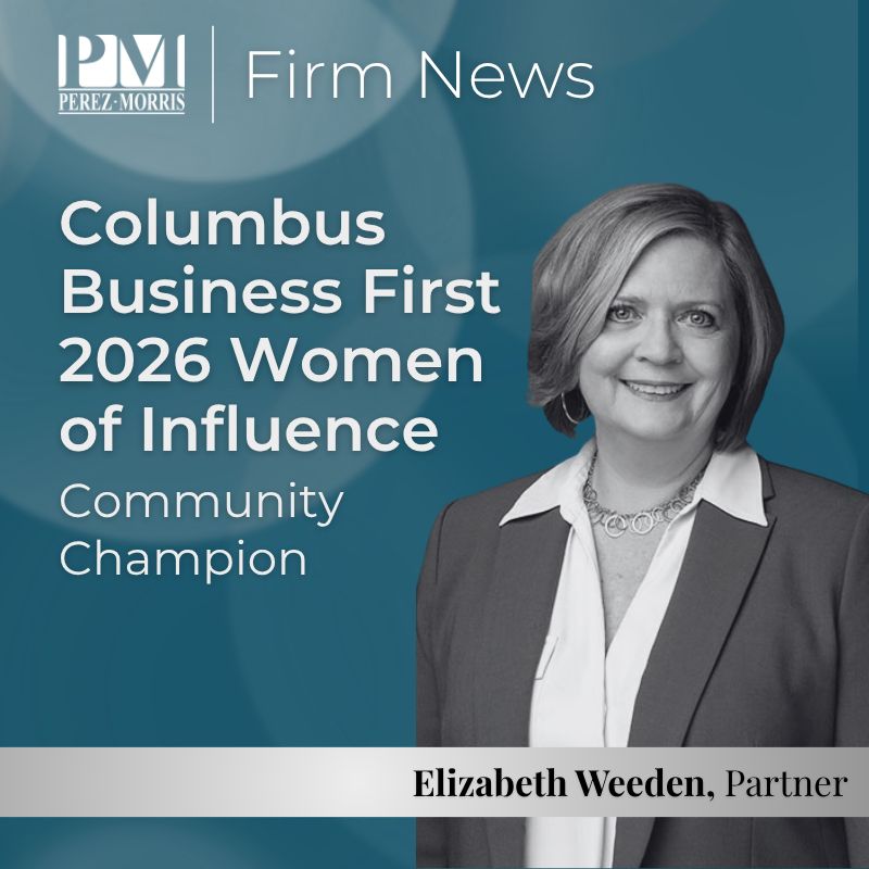 Elizabeth Weeden named Columbus Business First 2026 Women of Influence Community Champion
