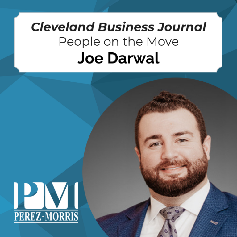Joe Darwal featured in Cleveland Business Journal’s People on the Move