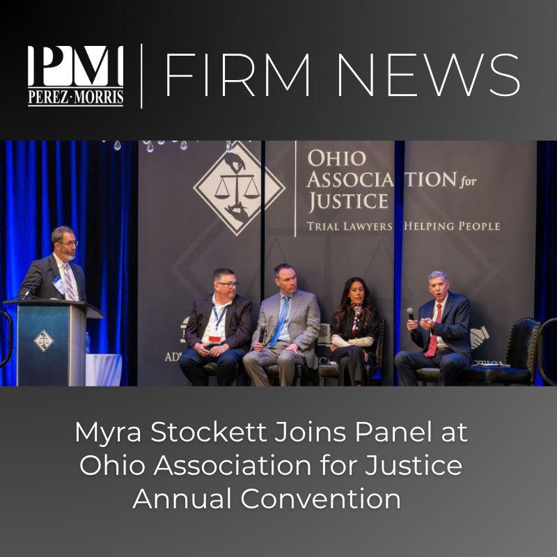 Myra Stockett Joins Panel at Ohio Association for Justice Annual Convention