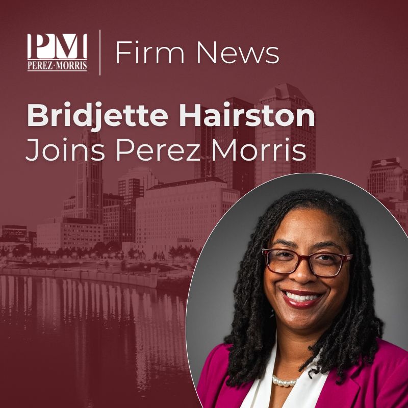Bridjette Hairston Joins Perez Morris